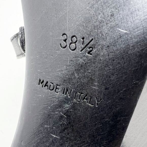 Louis Vuitton Marc Jacobs Era 2007 Platform Flower Heel Sandals Black 38.5 - Picture 7 of 9